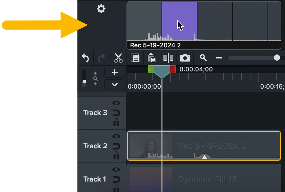 Piste de sous-titres sur Mac