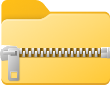Zip-Ordnersymbol