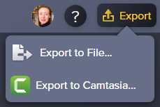 Exportoptionen