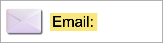 Example of highlight applied only to text