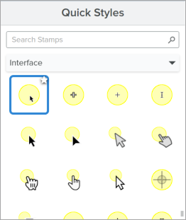 Pack de tampons Step Capture Cursors
