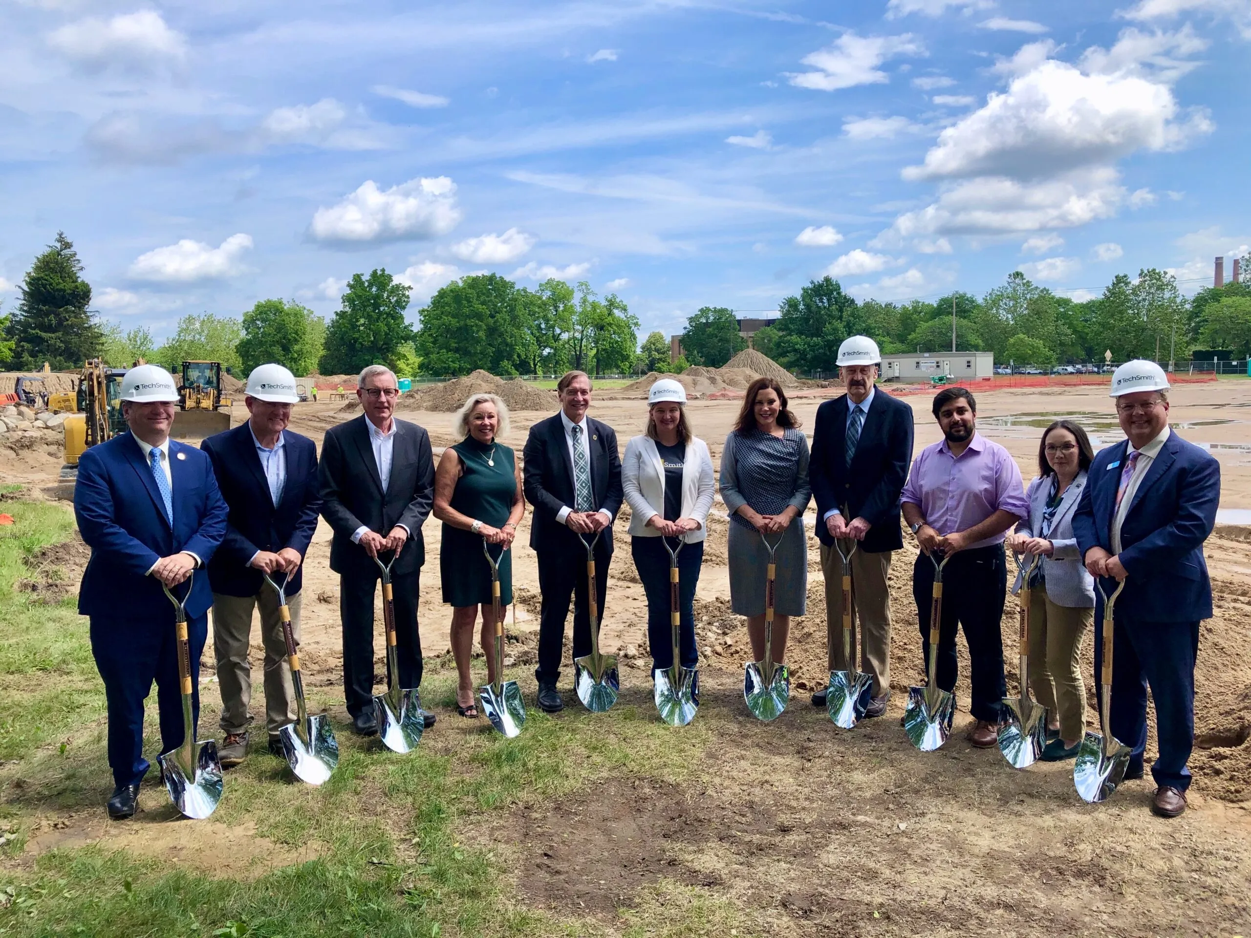 Breaking ground for the new TechSmith Headquarters
