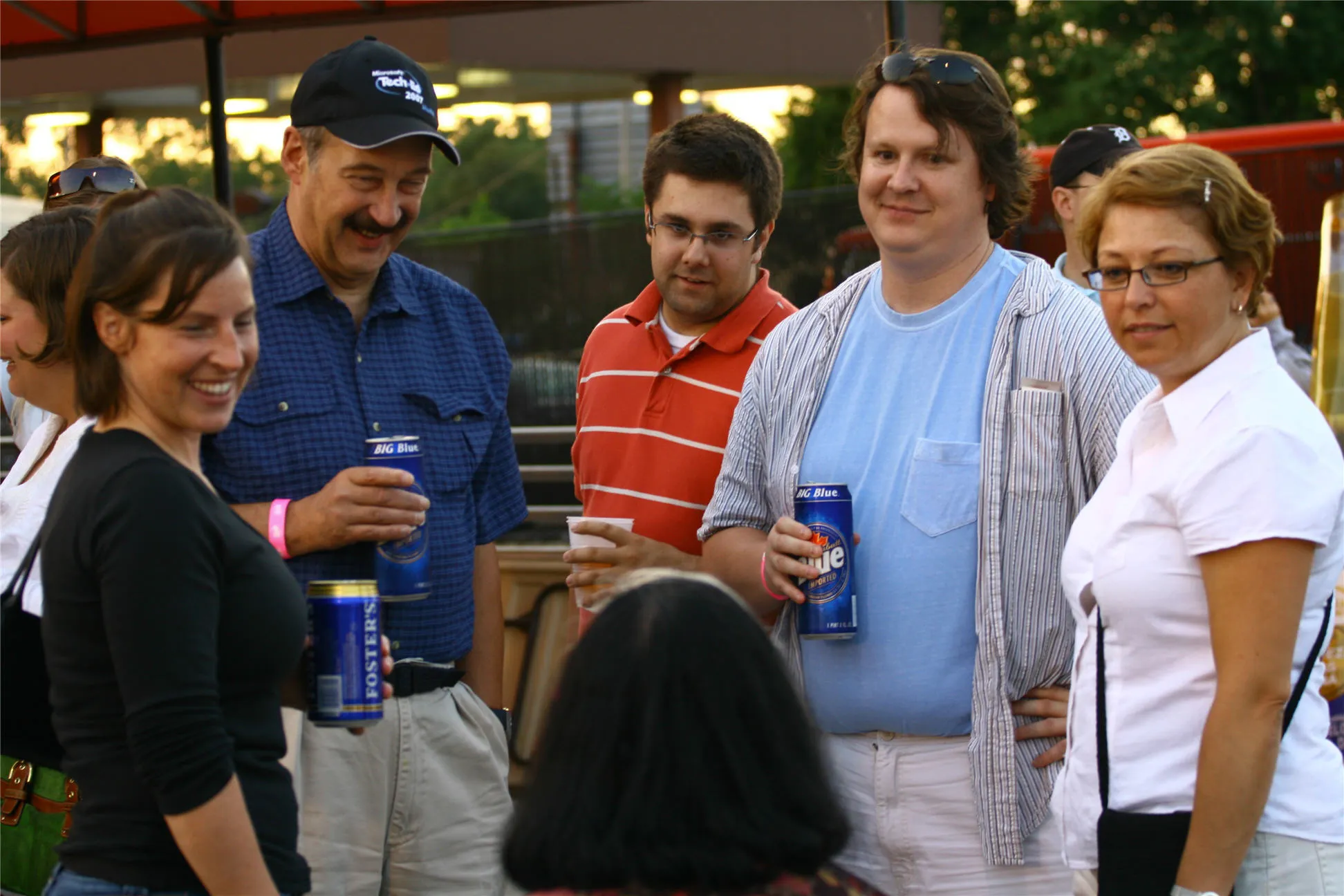 Visiting a Lansing Lugnuts game in 2007