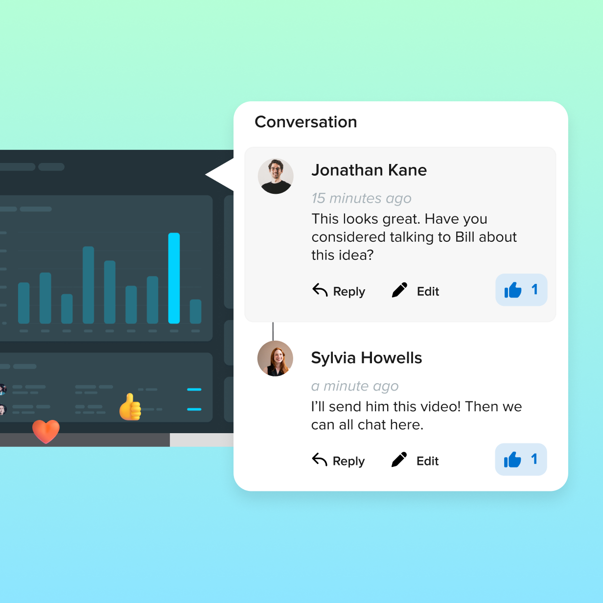 conversation in Screencast