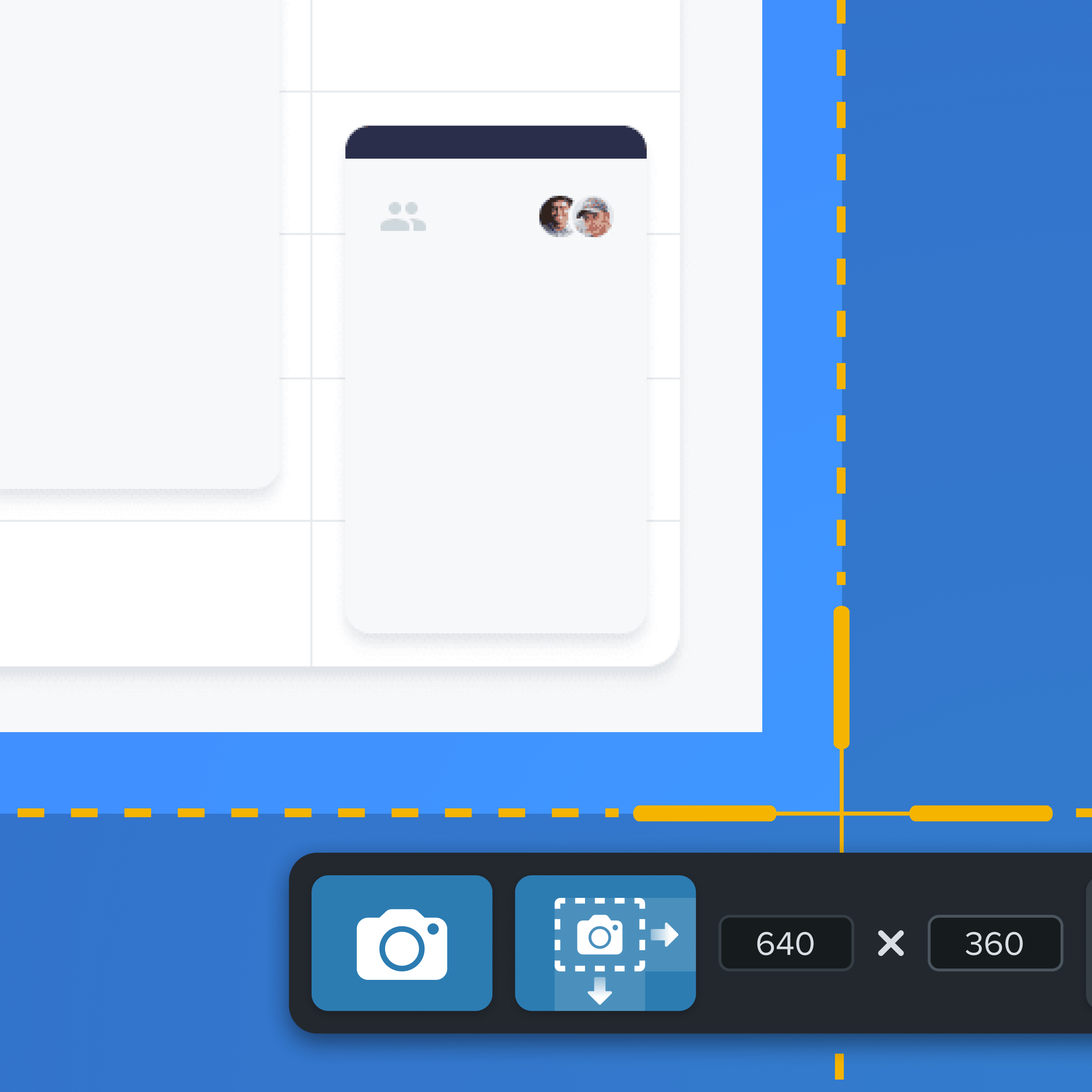 screenshot using Snagit