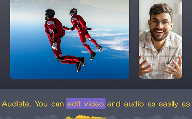AI text-based editing